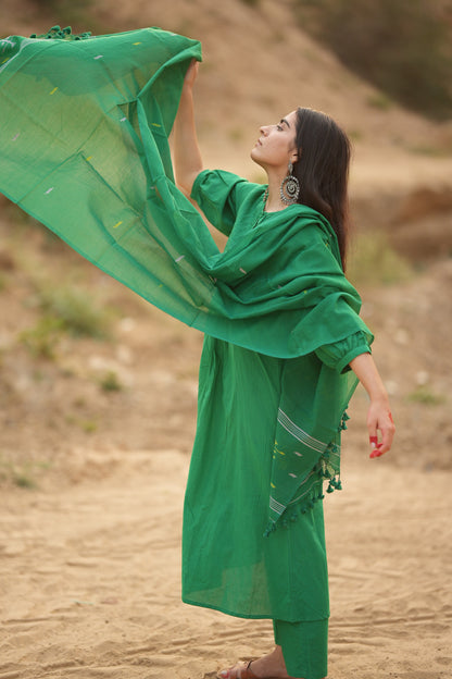 Mystic Green Dupatta