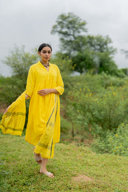 Daffodil Kurta Set with Dupatta