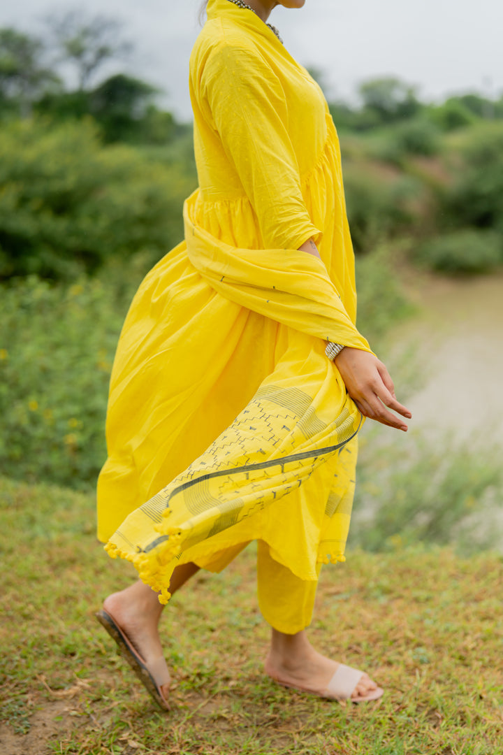 Daffodil Kurta Set with Dupatta
