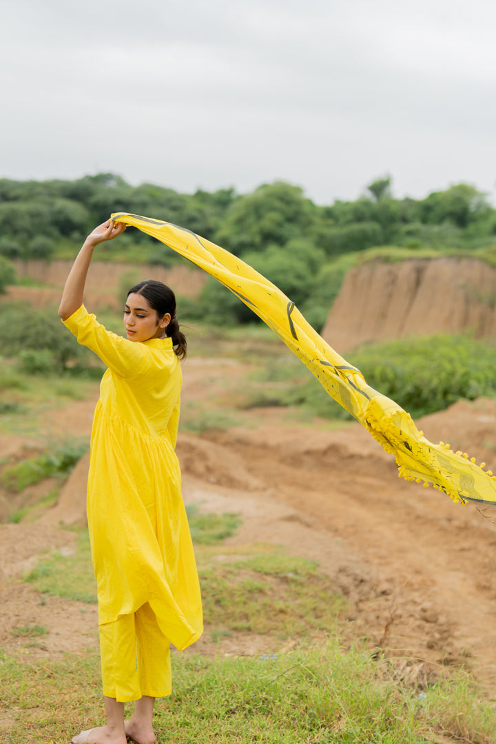 Daffodil Kurta Set with Dupatta