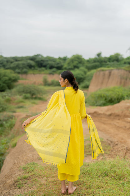 Daffodil Kurta Set with Dupatta