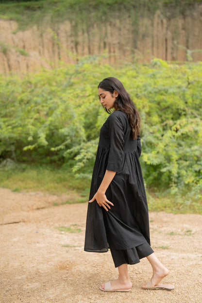 Ebony Grey Dupatta