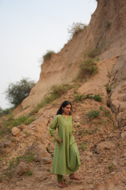 Leaf Green Dupatta