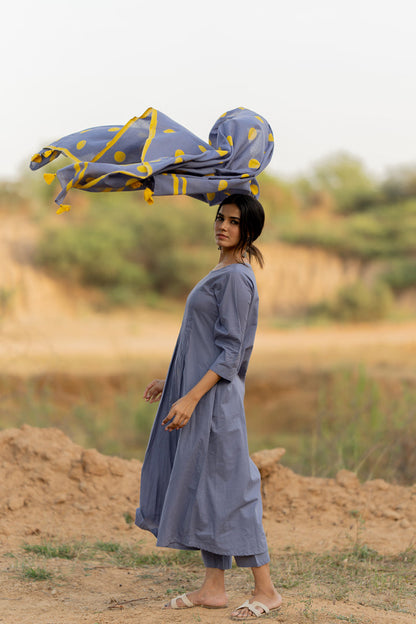 Iris Blue Kurta Set