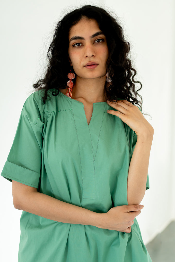 Meadows green Tunic with Pants