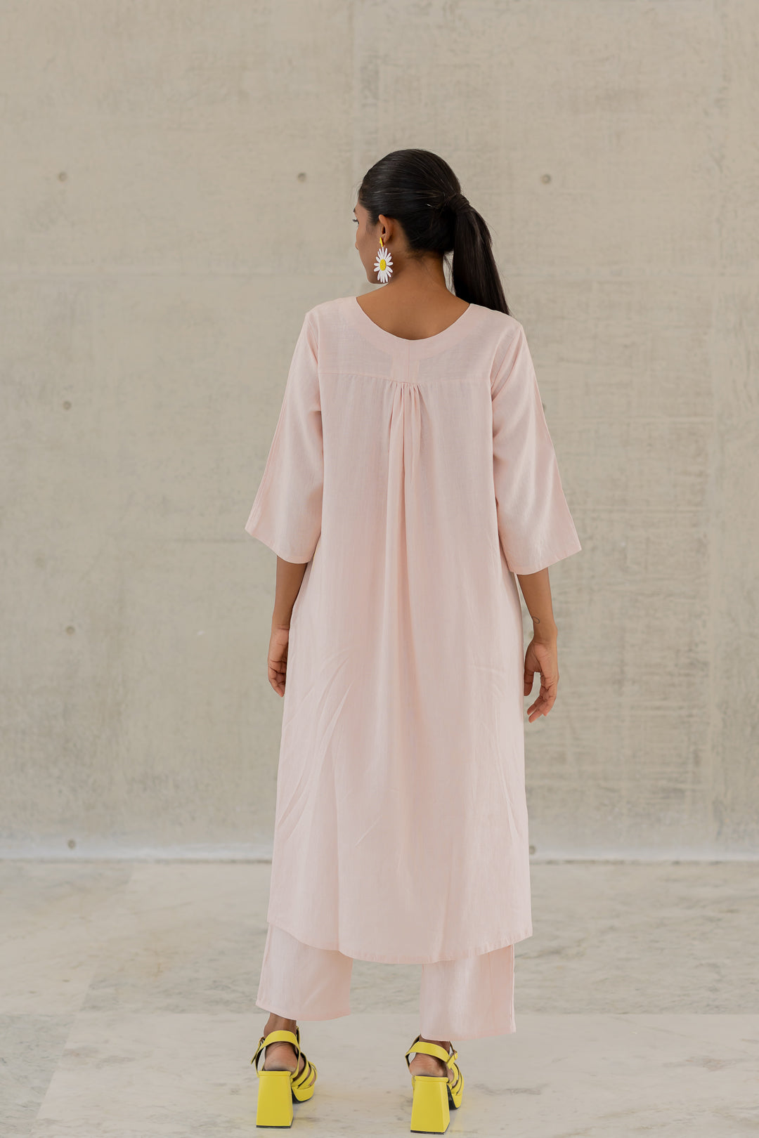 Oyster Pink Kurta