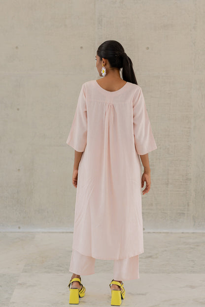 Oyster Pink Kurta
