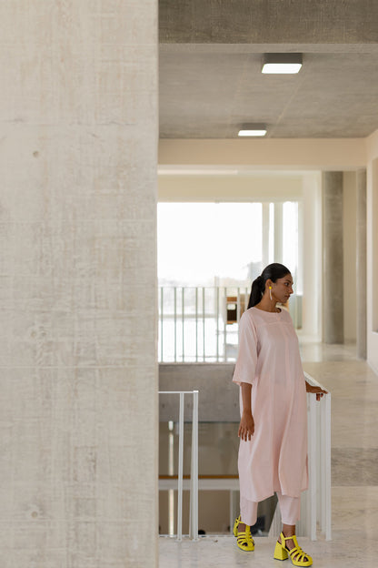 Oyster Pink Kurta