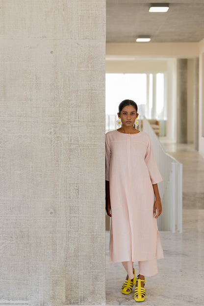 Oyster Pink Kurta