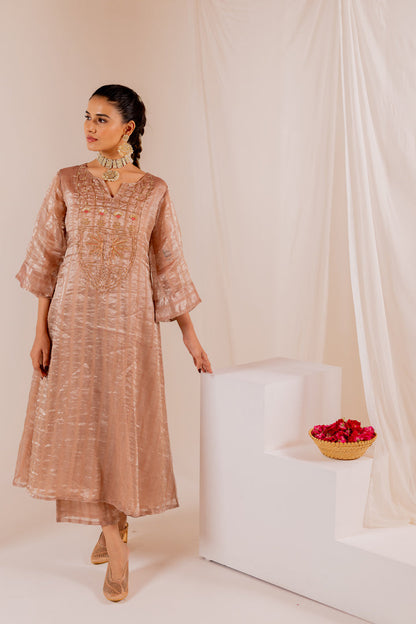 Firduas Striped Kurta Set