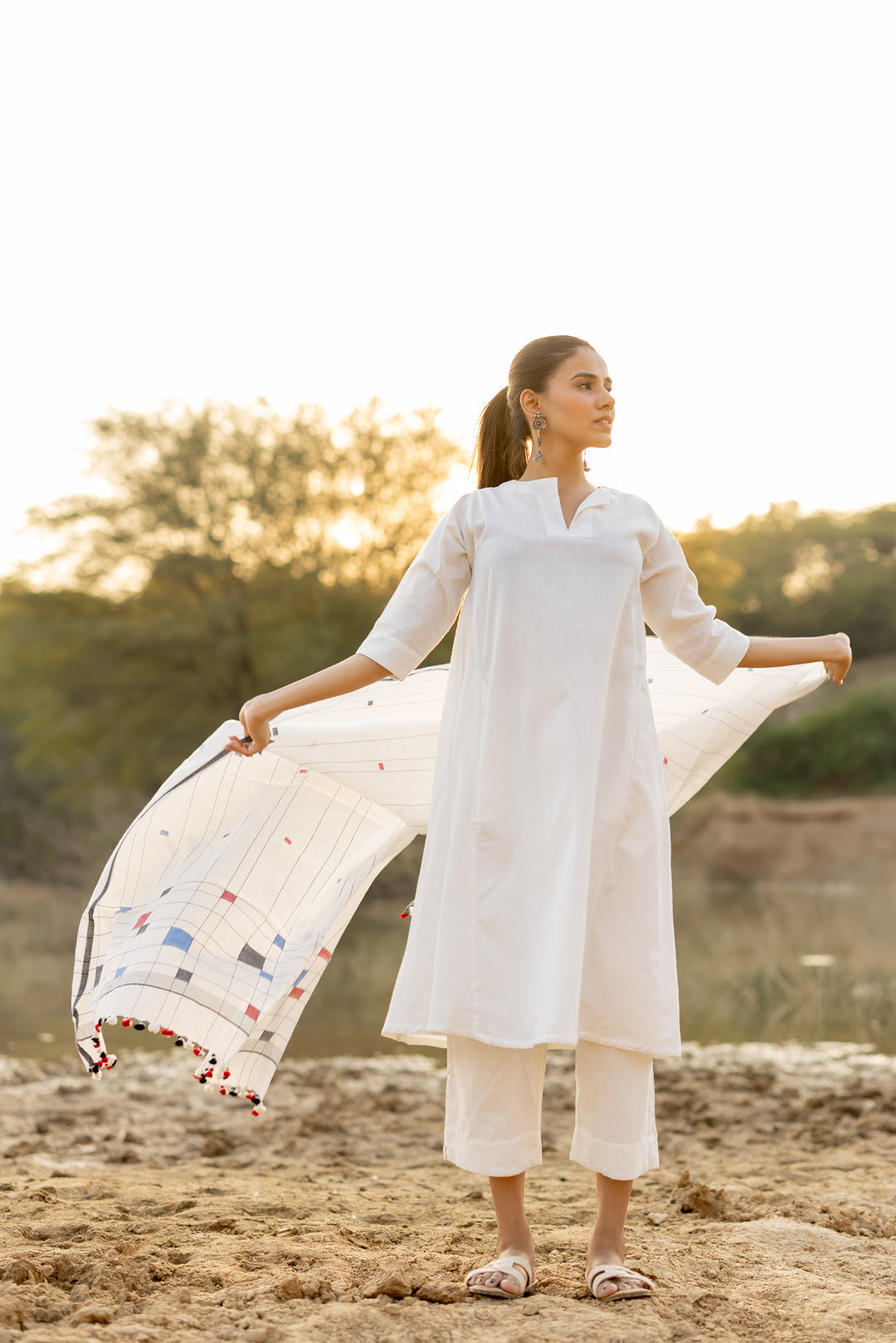 Ivory Grace Kurta Set