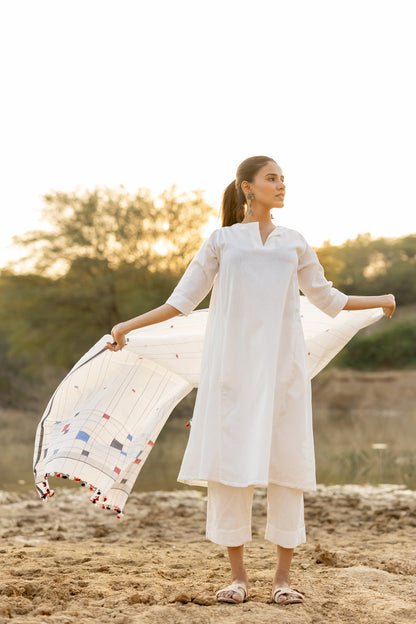 Ivory Grace Kurta Set