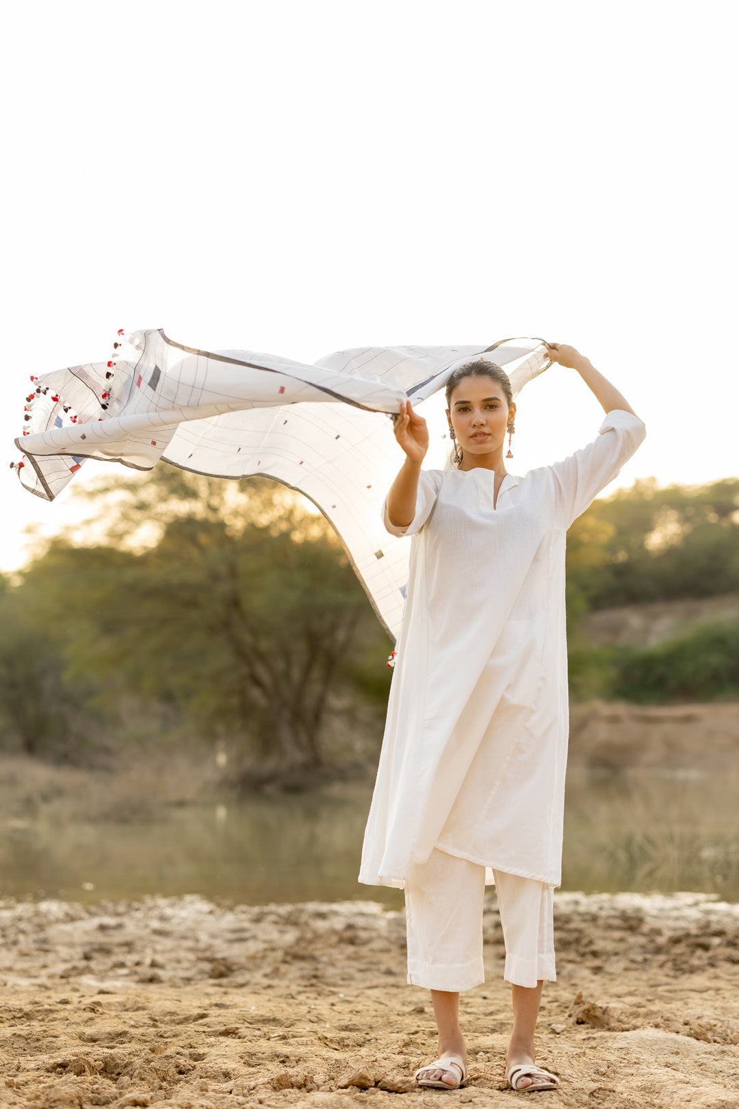 Ivory Grace Kurta Set