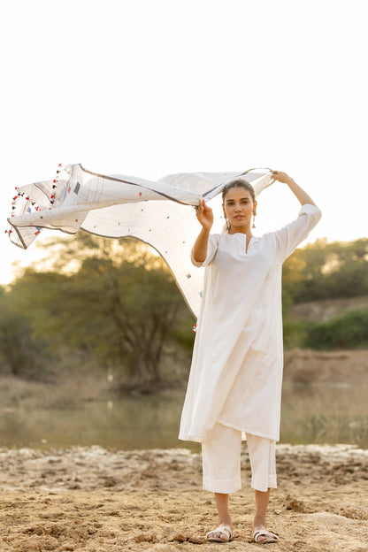 Ivory Grace Kurta Set