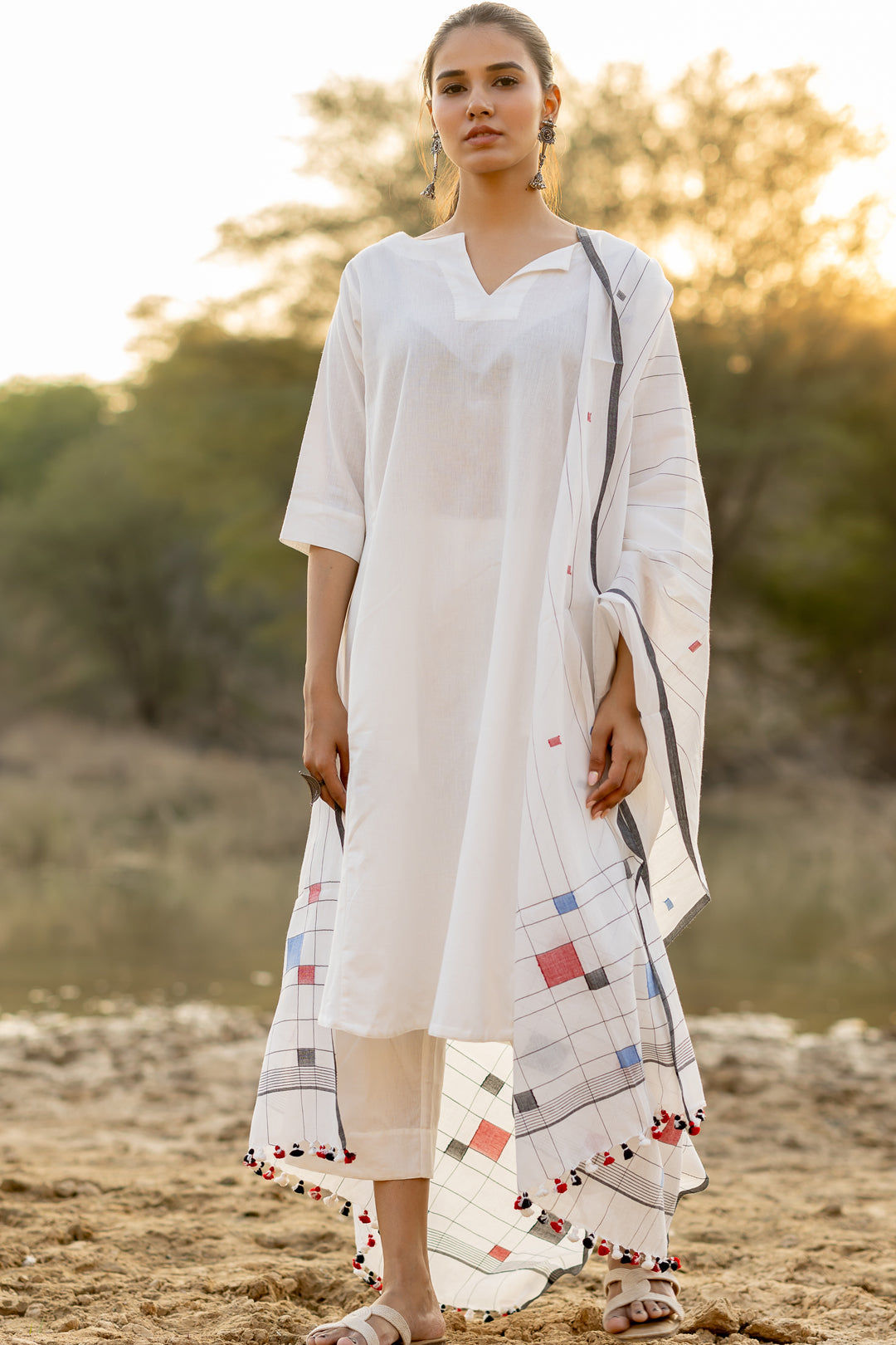 Ivory Grace Kurta Set
