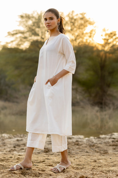 Ivory Grace Kurta Set