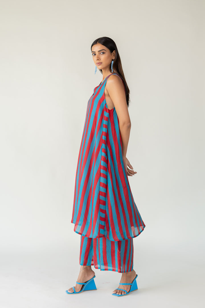 Metro Stripes Dress