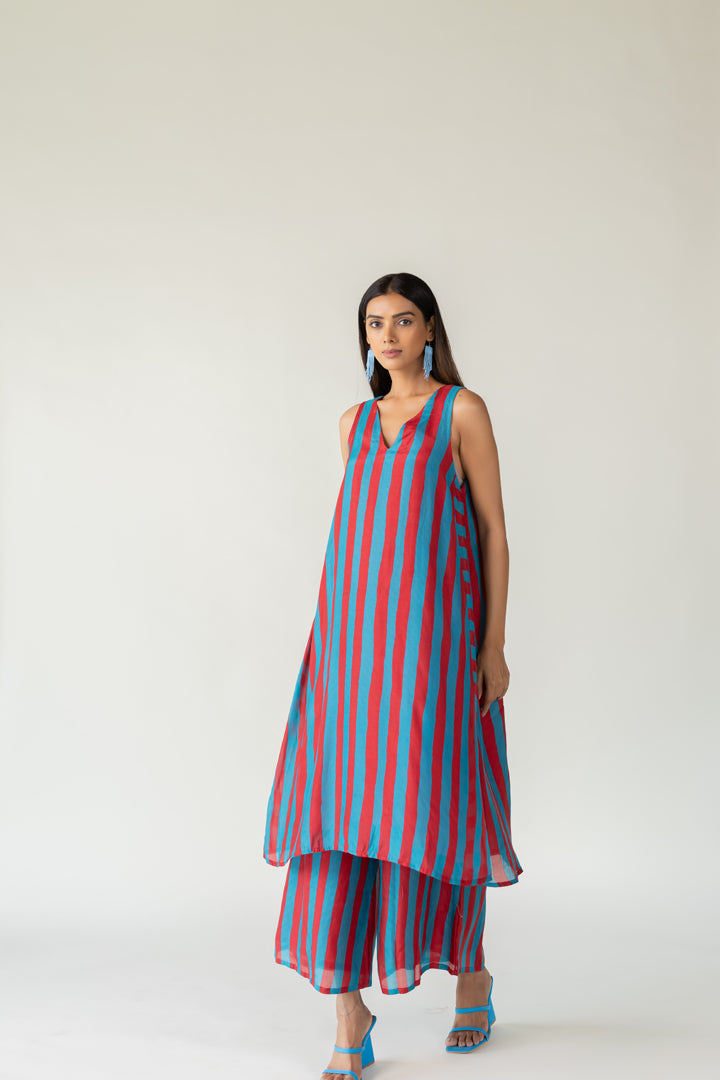Metro Stripes Dress