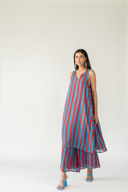 Metro Stripes Dress