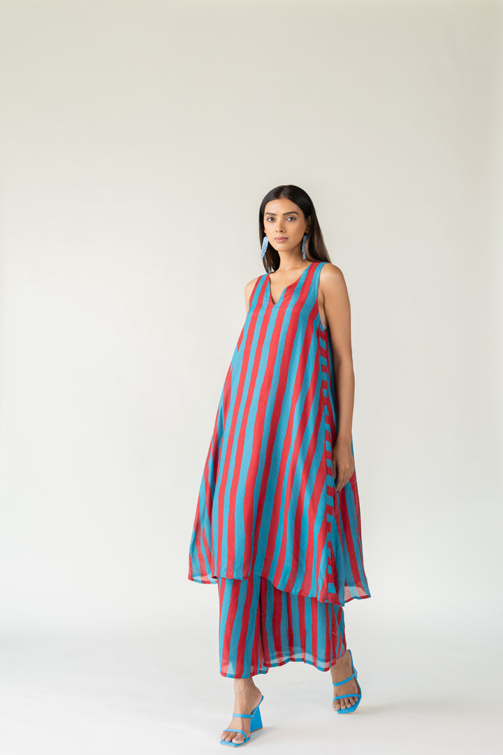 Metro Stripes Dress