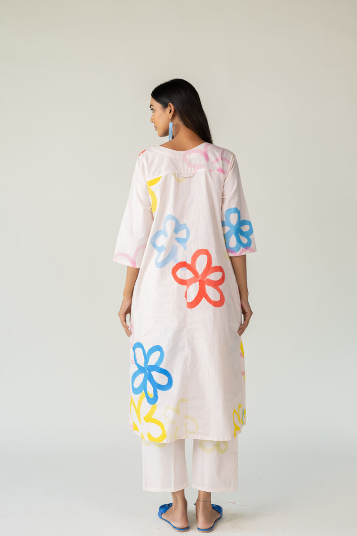 Bubble Bloom Kurta Co-Ord