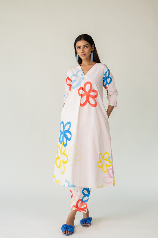 Bubble Bloom Kurta