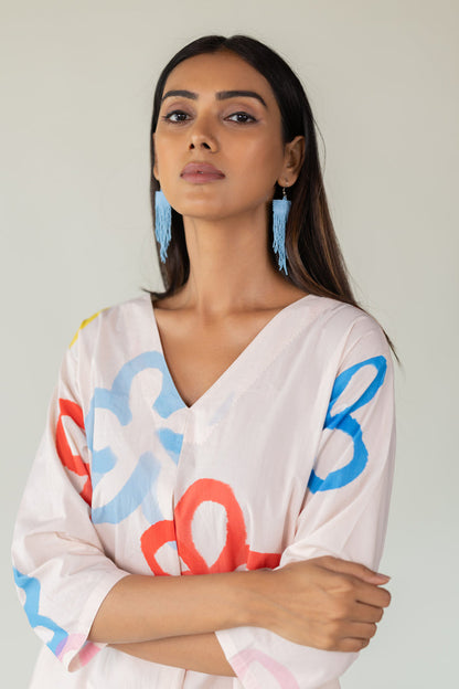 Bubble Bloom Kurta Co-Ord