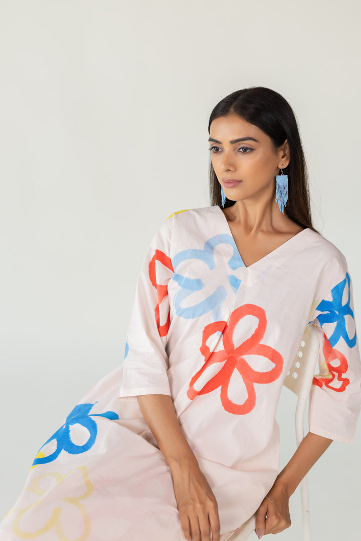 Bubble Bloom Kurta Co-Ord