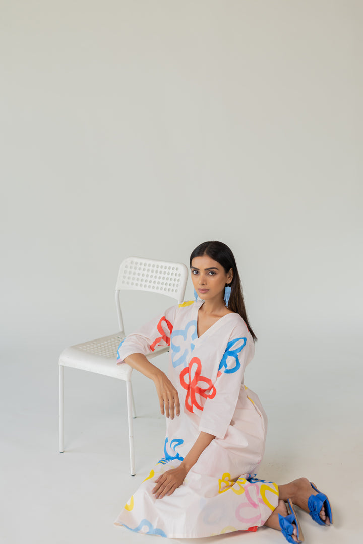 Bubble Bloom Kurta Co-Ord