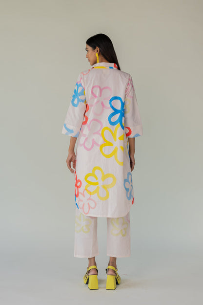 Bubble Bloom Buttondown Co-Ord