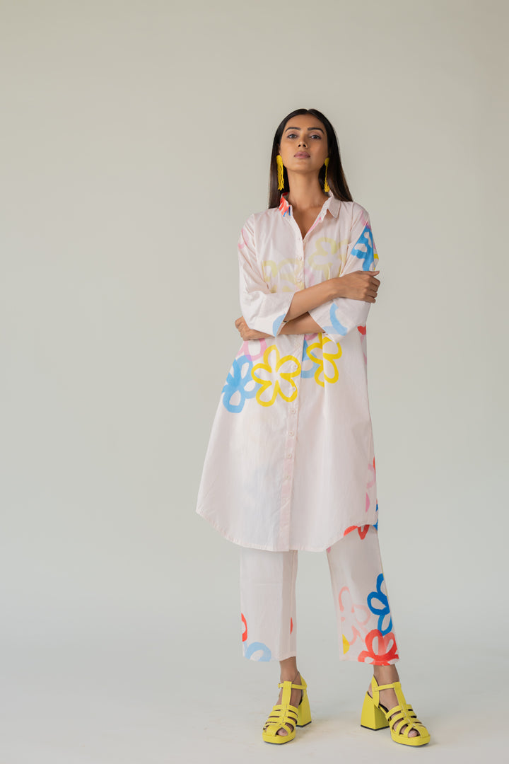 Bubble Bloom Buttondown Co-Ord