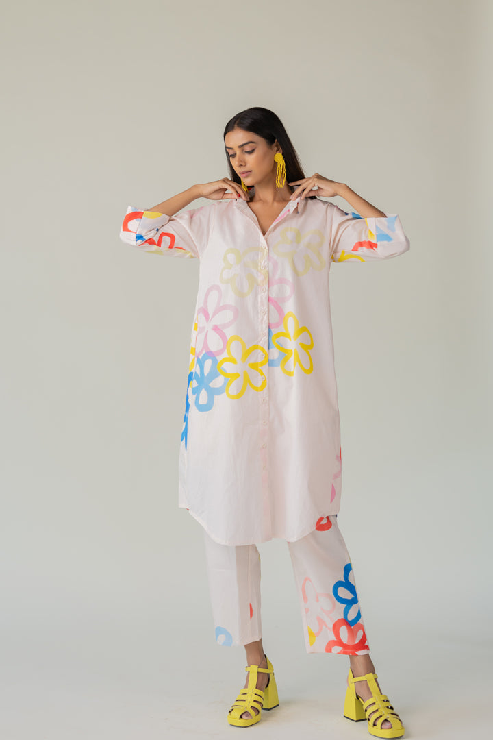 Bubble Bloom Buttondown Co-Ord