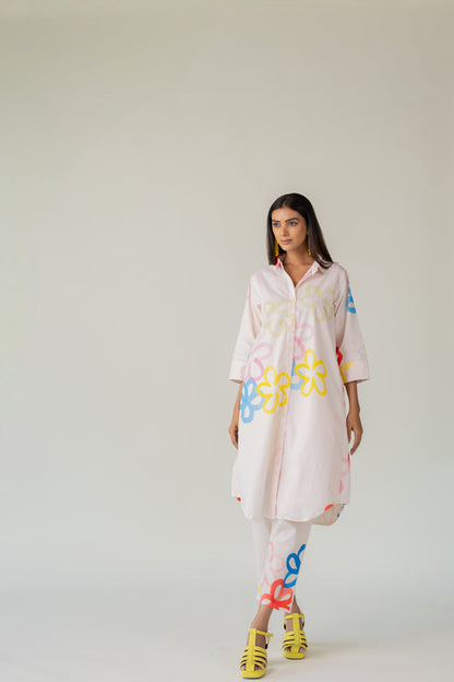 Bubble Bloom Buttondown Co-Ord