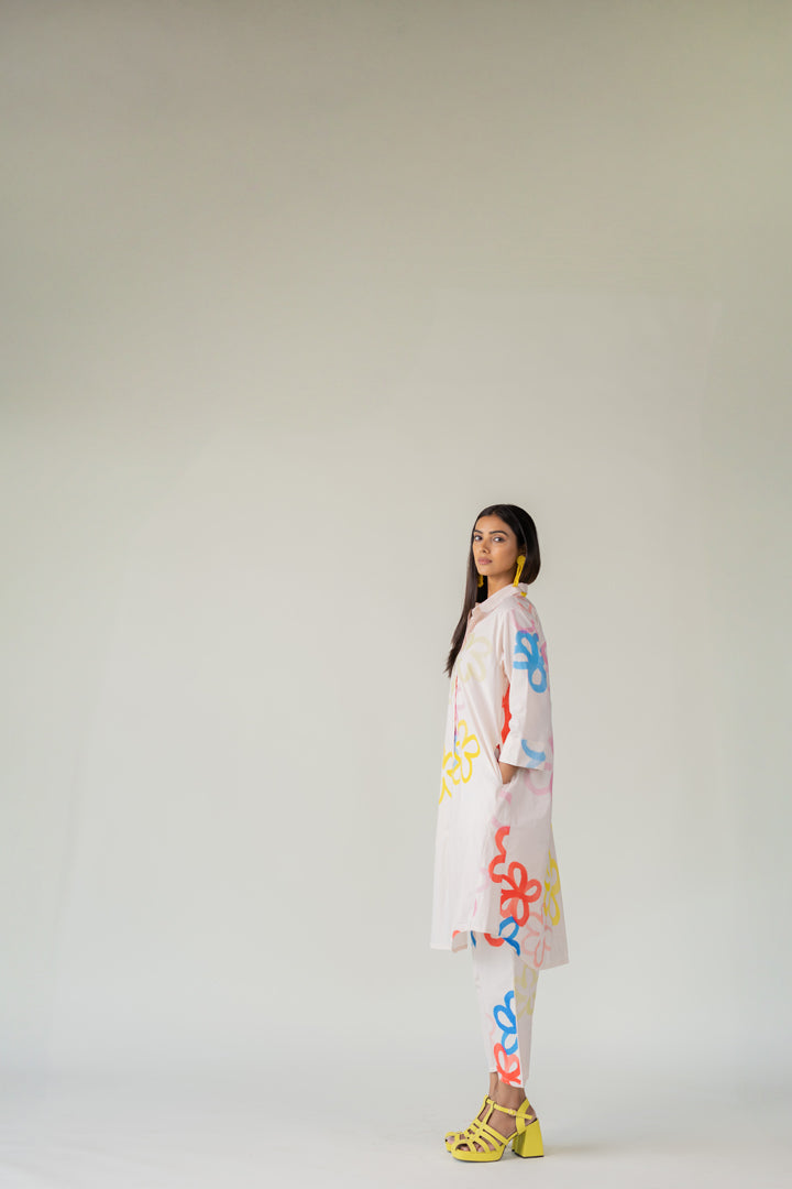 Bubble Bloom Buttondown Co-Ord