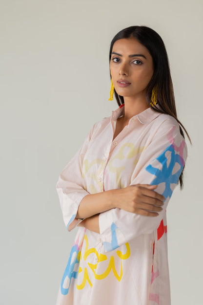 Bubble Bloom Buttondown Co-Ord