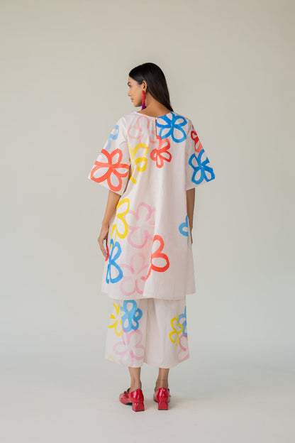 Bubble Bloom Embroidered Co-Ord
