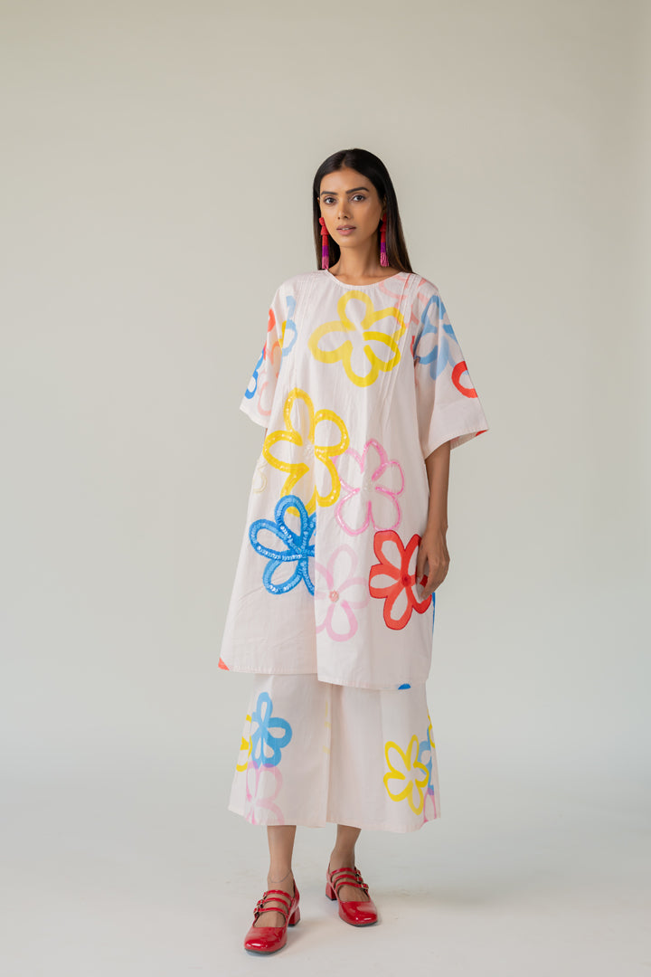 Bubble Bloom Embroidered Co-Ord