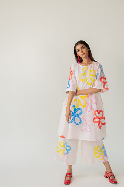 Bubble Bloom Embroidered Co-Ord