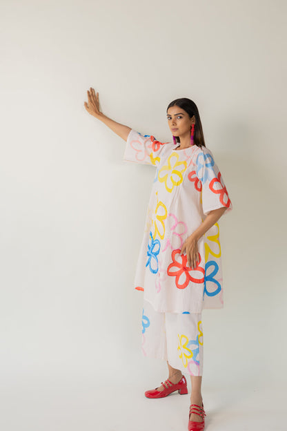 Bubble Bloom Embroidered Co-Ord