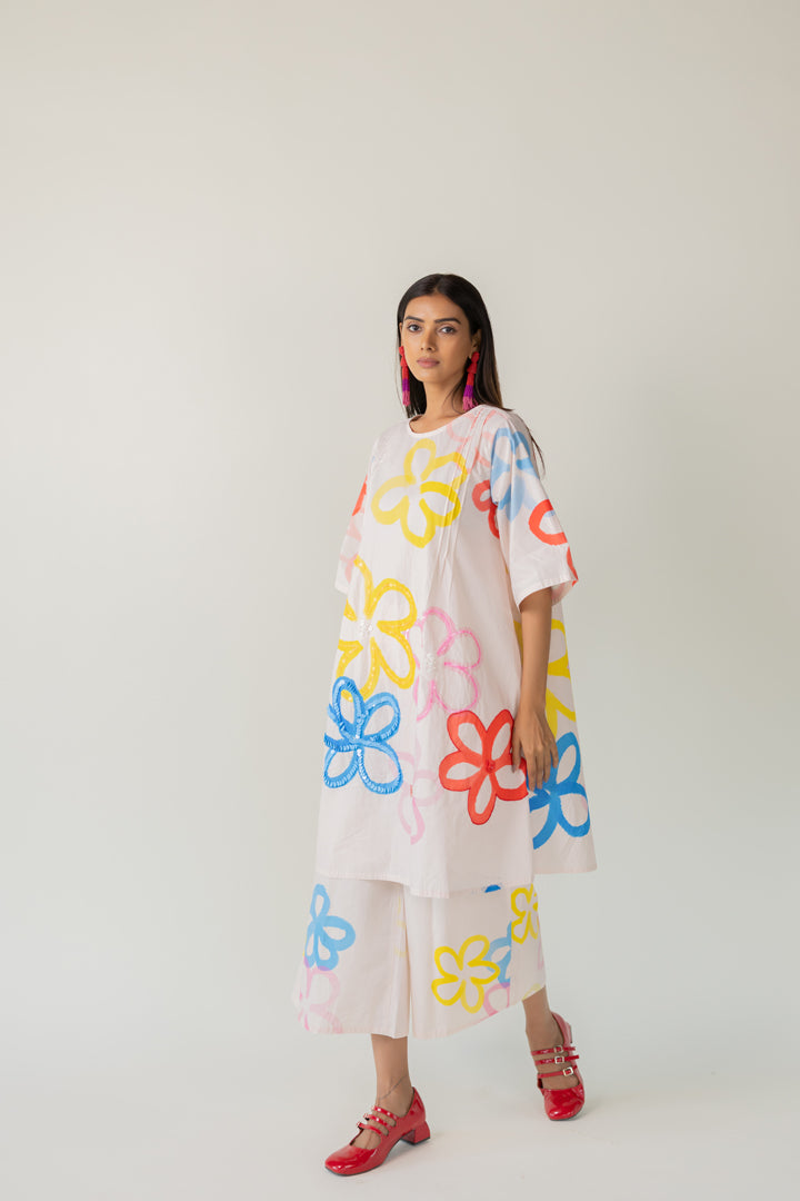 Bubble Bloom Embroidered Co-Ord