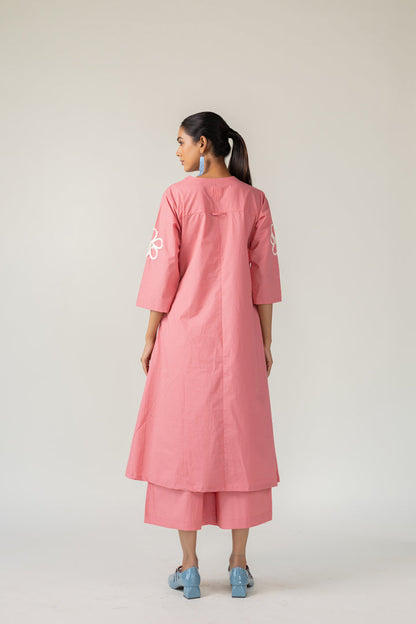 Dusky Bloom Kurta Co-Ord