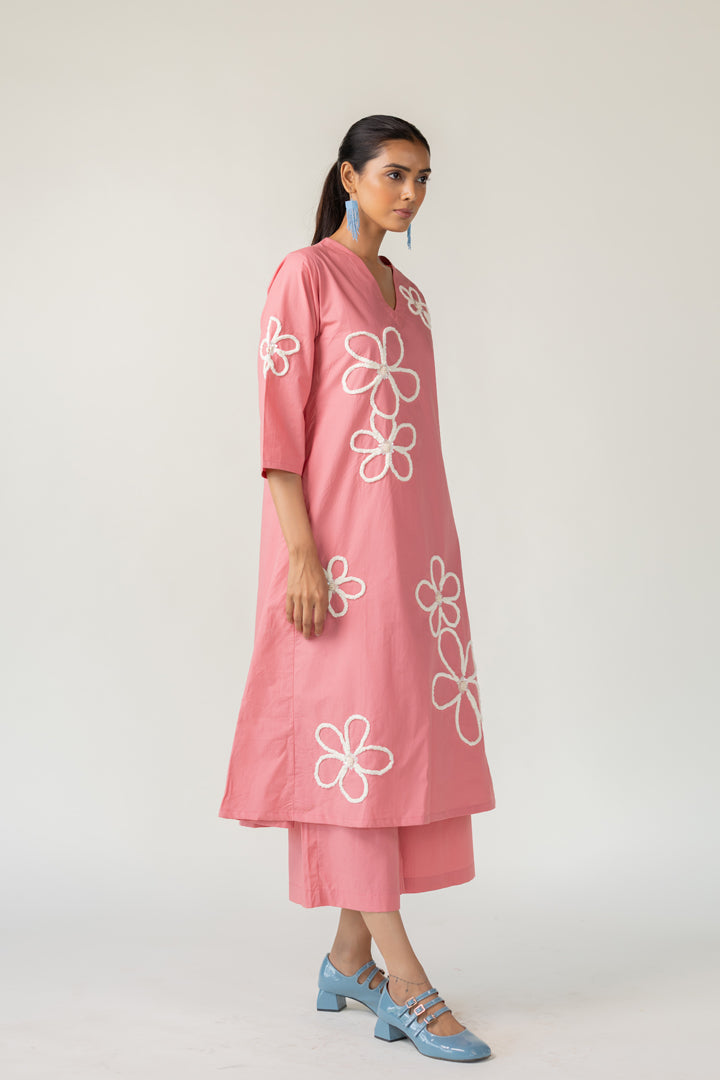 Dusky Bloom Kurta