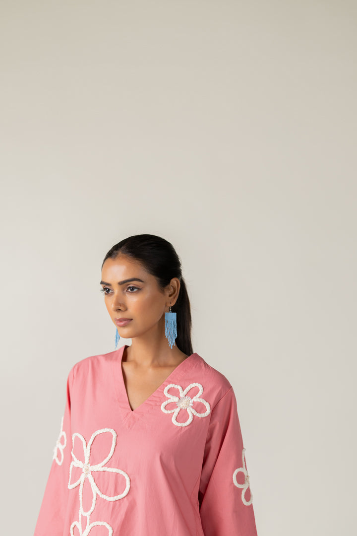 Dusky Bloom Kurta Co-Ord