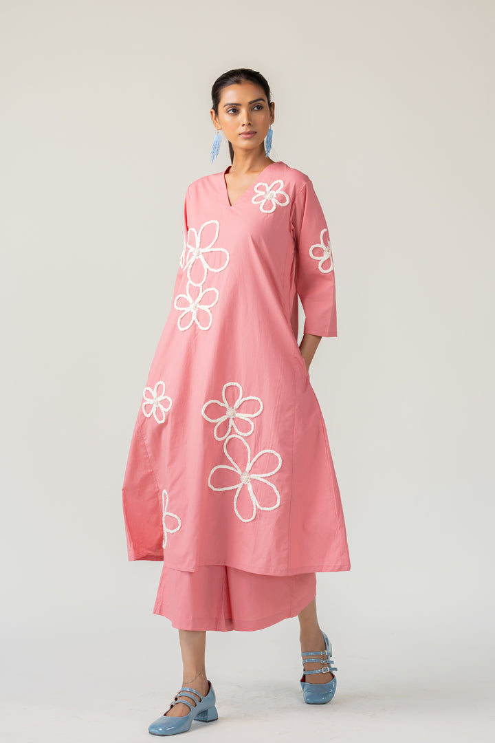 Dusky Bloom Kurta