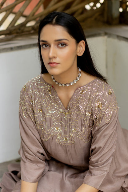Leher Kaftan Co-Ord