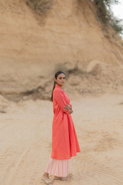 Salmon Pink Kurta