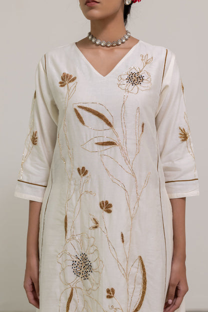 Shwetara Kurta Set with Dupatta