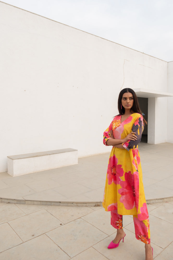 Floral Rhapsody Kurta Set