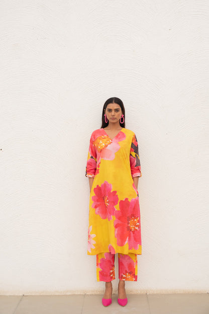 Floral Rhapsody Kurta