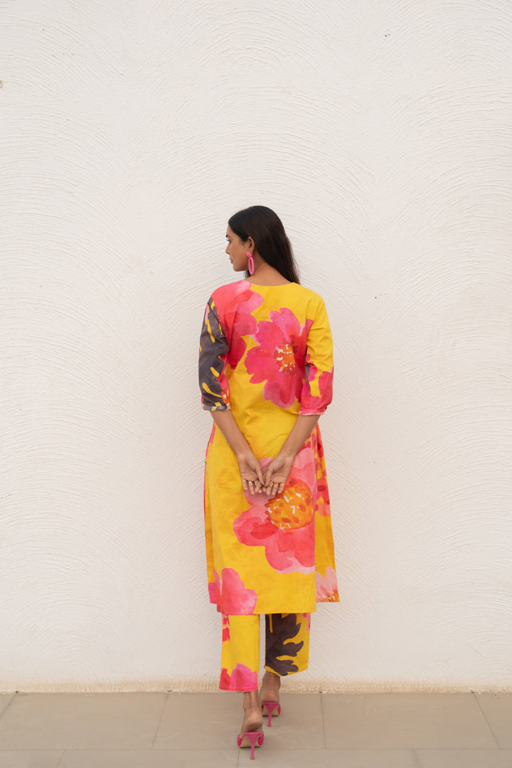 Floral Rhapsody Kurta Set